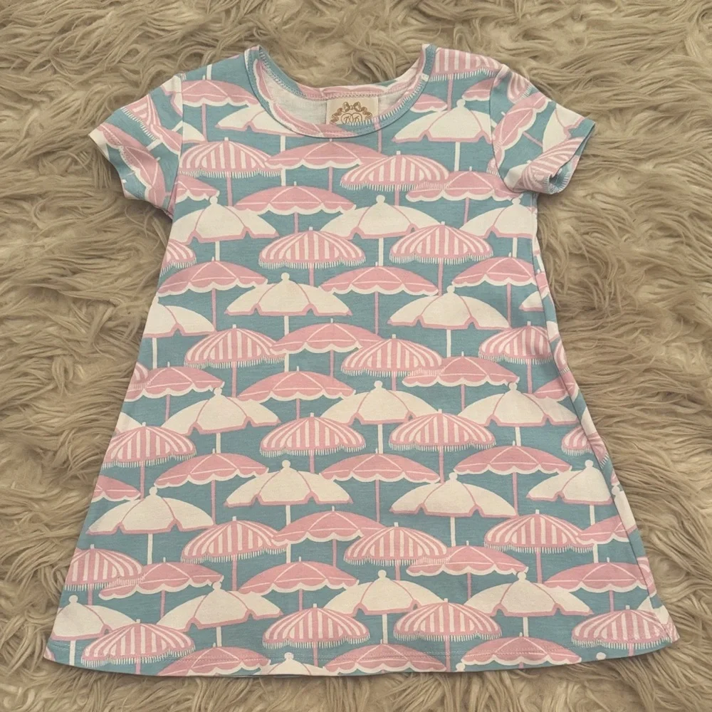 The Beaufort Bonney Company Polly Play Dress Taylor Bay ‘Brellas Size 3T - Picture 2 of 5
